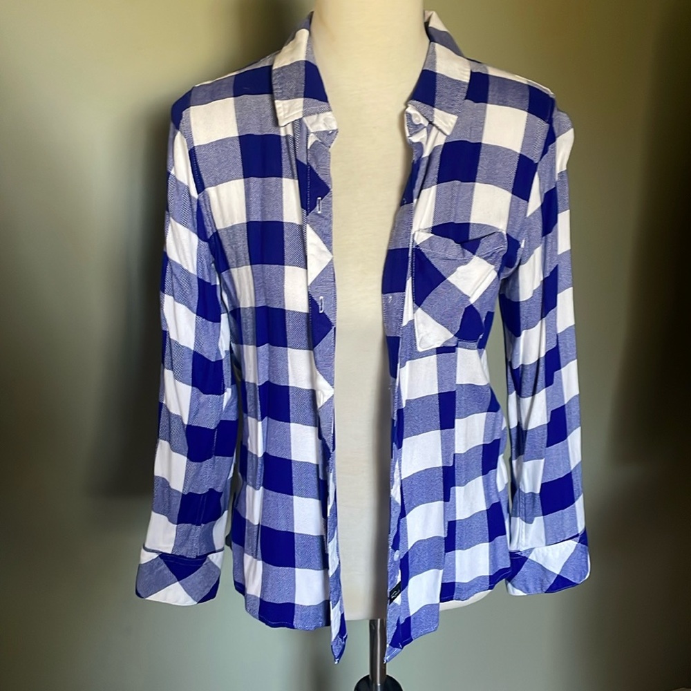 Rails Plaid Button Down Size M - image 1